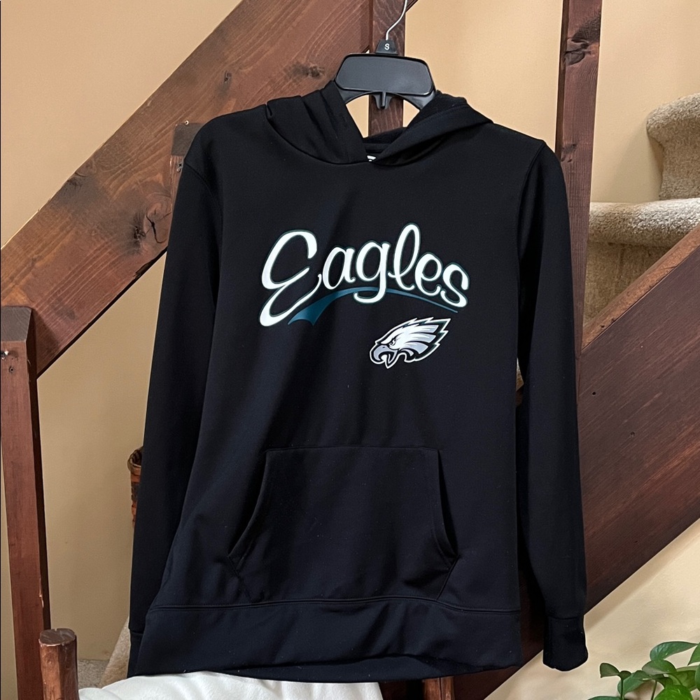 Eagles Women's Black Hoodie